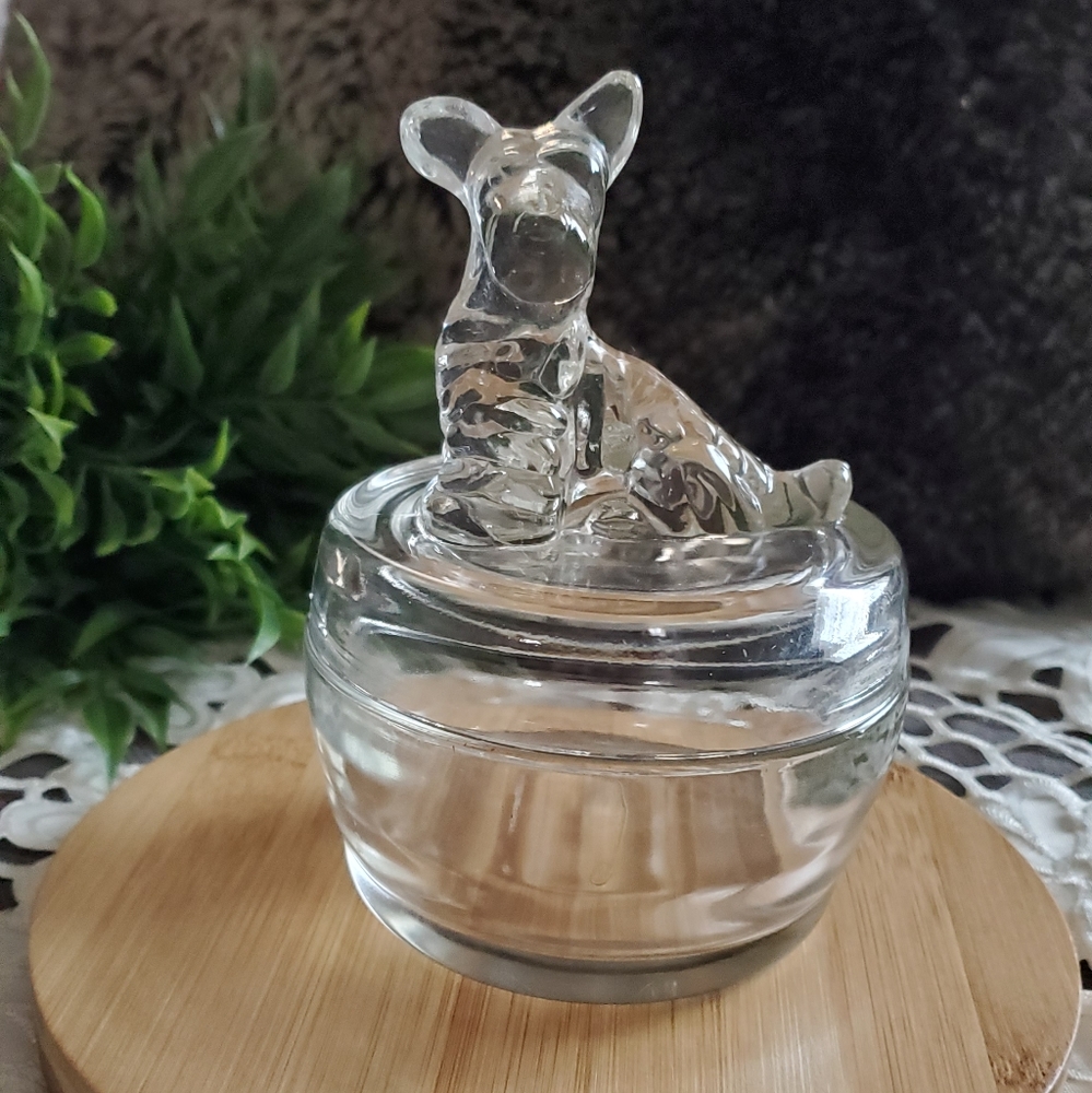 VINTAGE | Scotty Jeanette Glass Trinket Dish